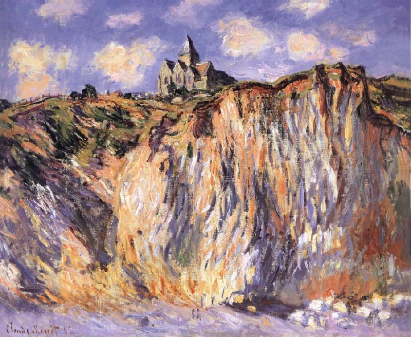 Claude Monet The Church at Varengeville,Morning Effect Sweden oil painting art